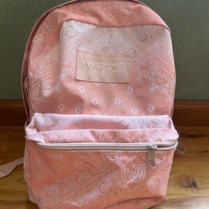 Jansport Coral Paisley Backpack